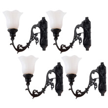 16 Pcs Mini Wall Lamp Models Decorative Mini Lights Photo Props