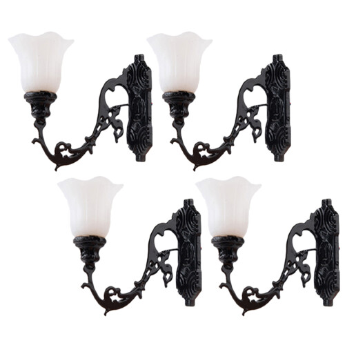 16 Pcs Mini Wall Lamp Models Decorative Mini Lights Photo Props