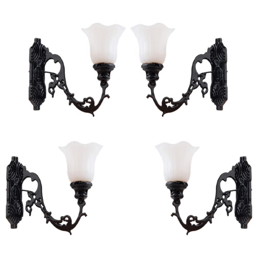 16 Pcs Mini Wall Lamp Models Decorative Mini Lights Photo Props 2