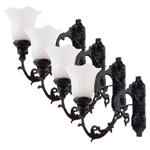 16 Pcs Mini Wall Lamp Models Decorative Mini Lights Photo Props 1