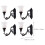 16 Pcs Mini Wall Lamp Models Decorative Mini Lights Photo Props 11