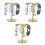 3Pcs Glasses Display Stand With Storage Tray For Home Office 10