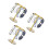 3Pcs Glasses Display Stand With Storage Tray For Home Office 4