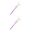 2Pcs Lash Clamp Tweezers For Eyelash Extensions Applicator Tool 4