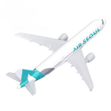 Alloy Airplane Toy 6.1in Long, 5.5in Wing, Rich Detail for Decor