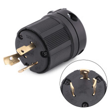 Heavy Duty NEMA L6-30P 30A 250V 3-poliger Drehverschluss-Stecker