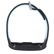 20 mm Silikonarmband für OPPO FREE Smartwatch, Schwarz Blau & Muschel