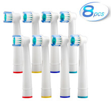 (SB17A) Elektrische tandenborstelkoppen Braun Oral B 3D Whitening tandenborstelkoppen 8 stuks voor k