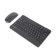 Wireless Bluetooth Keyboard & Mouse Combo, 180mAh Battery, Black
