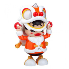 Plastic Electric Lion Dance Toy for Kids Dancing Relieve Stress Swing Arms Supplies Realistic Funny Toy New Year for Dol