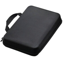 (L) Travel Protective Case for SJ4000,Camera Large Capacity Hard Box With Mesh Pocket Carry Handle Pouches  M