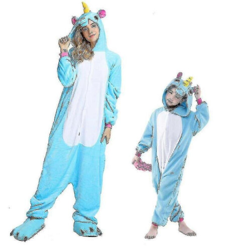 (M, Blue) Peg Pajamas Costume Jumpsuit 1