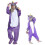 (140CM, Purple) Peg Pajamas Costume Jumpsuit 2