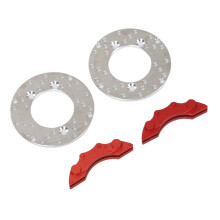 Hochsimulierter Aluminium-Bremsscheibe für 1/10 RC-Autos 1,4 Zoll Bremszylinderset
