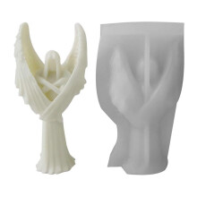 Halloween Goddess Candle Mold for Making Candle Soap Plasters Resin Casting Silicone Mold Non-stick Easy to De-mold