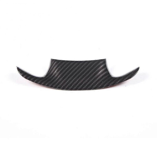 Car Fiber Steering Wheel Panel Cover Frame Sticker for Corvette C7 2014-2019