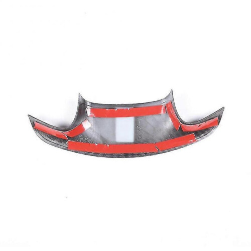 Car Fiber Steering Wheel Panel Cover Frame Sticker for Corvette C7 2014-2019 1