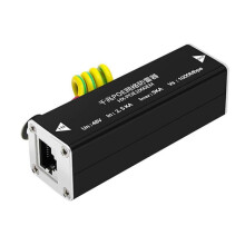 (1000Mbps) Advanced Ethernet Surge Protector POE Surge Protectors For Surveillances Systems And Networking Equipment