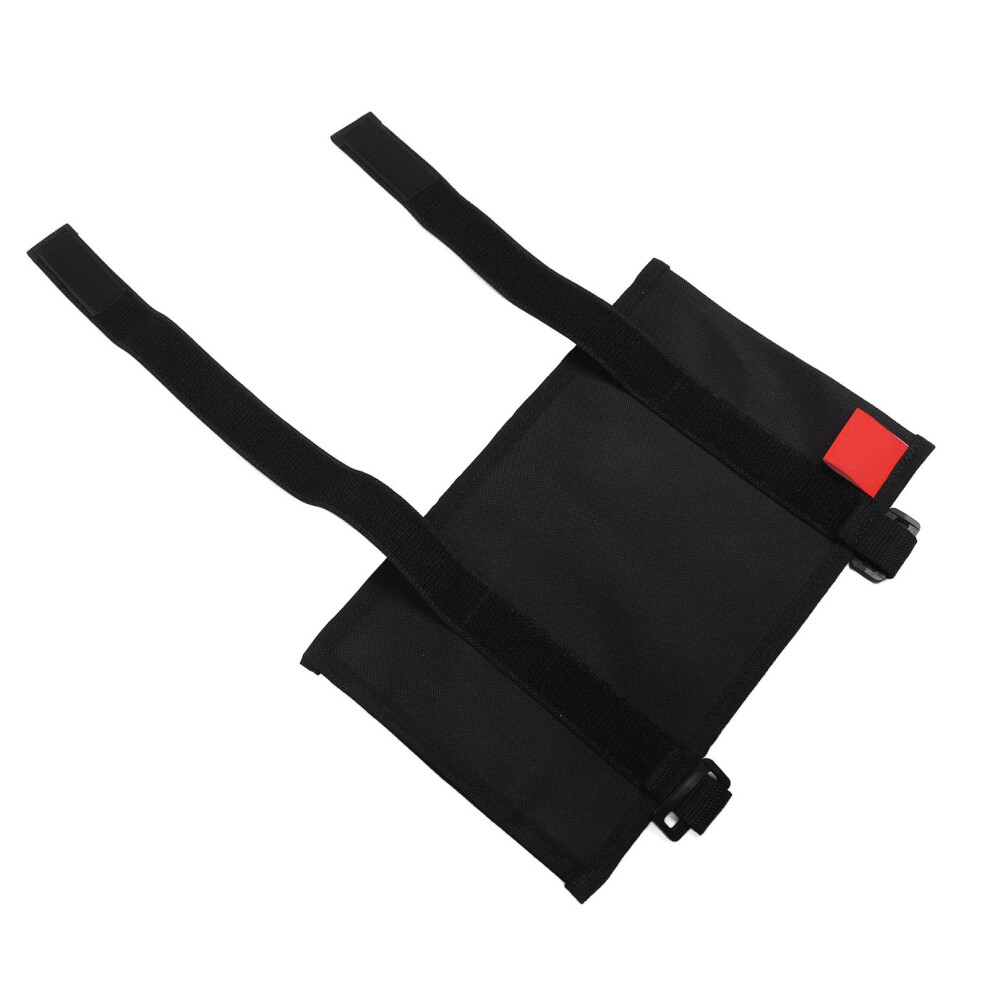 Black Waterproof 1000Ml Catheter Calf Bag Holder For Outdoor Use