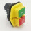 (5-pin) Equipment switch KJD17B 220V-240V 16A 5-pin button 5