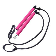 Pilates Bar Kit with Ance for Portable Home Gym Out ()