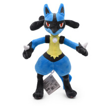 Originele Riolu Lucario Pluche (30 cm), Cartoon Decoratie, Pluche Poppen, Kawa Toys