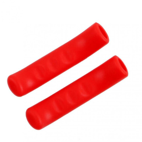 (Red) E-Bike Brake Handle Cover - Durable Rubber Protector for Electric Vehicles