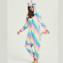 (XL, B) New How To Your Fury Toothless Pajamas Bathrobe Women Man Sleepwear Warm Thicken Jumpsuits