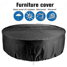 (244x59cm) Patio Furniture Covers, Outdoor Furniture Covers Round Table Cover Duty Cover Uv Ant D Anti-fading (xiati