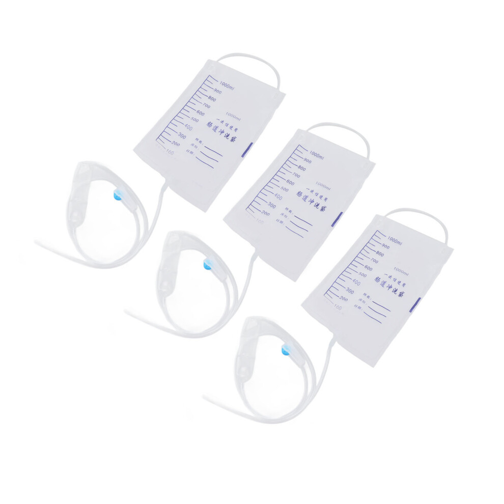 20pcs Enema Bag Kit 1000ml PVC Disposables for Colon Cleansing