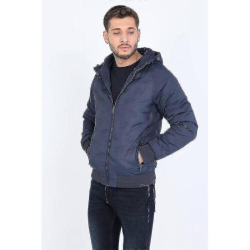 (L) Men's Hooded Down Et 1