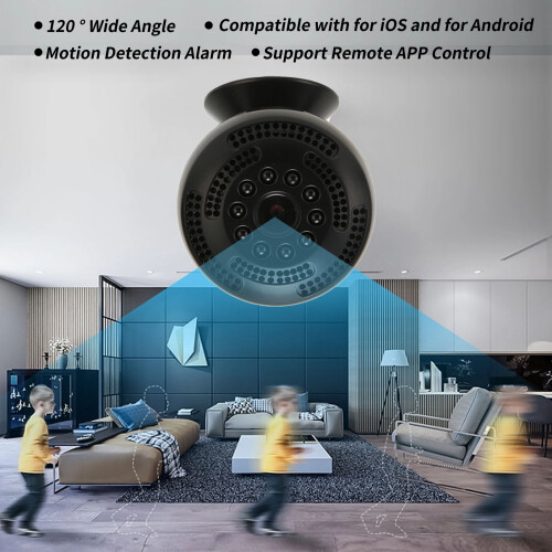Mini WiFi Camera 1080P Night Vision Motion Detection Remote Control 2