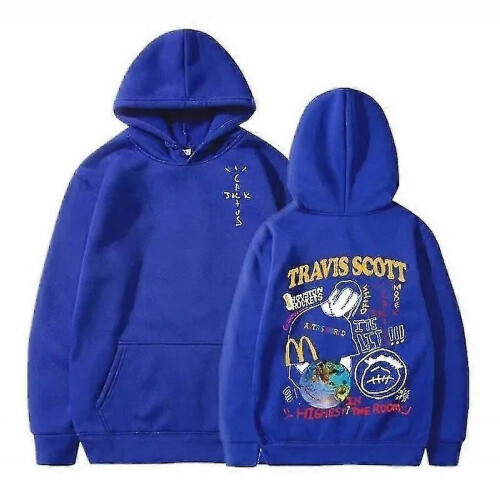 (XL, Royal blue) Suras Con Capucha Tras S Cactus Astro