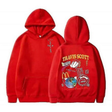 (3XL, red) Suras Con Capucha Tras S Cactus Astro