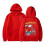 (3XL, red) Suras Con Capucha Tras S Cactus Astro 1