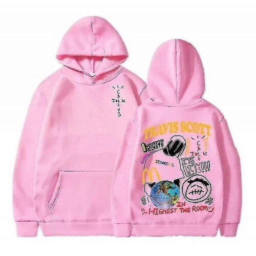 (2XL, pink) Suras Con Capucha Tras S Cactus Astro