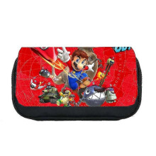 (B) Sonic 3d Lar Pencil Case Double Layer Pencil Pouch Pen Izer Sry Bag For Kids Boys Girls Stu