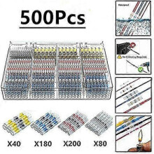 500pcs S Shrink Tubing - Lugs Connectors