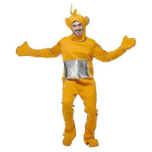 (ONE SIZE(168-175CM), Yellow) Adult Tinky Winky Costume For Carnivail Outfits For Men Women