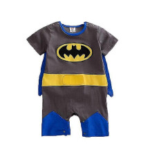 (3-6 Months, Batman) New Infant Boys Girls Romper Jumpsuit Fancy Costume