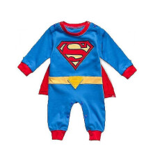 (12-18 Months, Superman C) New Infant Boys Girls Romper Jumpsuit Fancy Costume