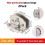 Showcase hinges for glass cabinet - 2 pcs door clamp hinges 2