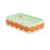 Inflatable PVC Foldable Pool 4.9ft Orange 3 Layers for Indoor Yard 1