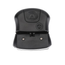 5 LED Clip-On Stirnlampe Hut-Licht für Outdoor-Fischen Camping Schwarz