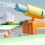 Inflatable PVC Foldable Pool 4.9ft Orange 3 Layers for Indoor Yard 16