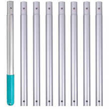 (10.5FT) Easy Install Extension Poles for Swimming Pool Cleaning (Skimmer Net, Rake, Brush)