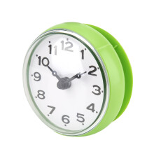 Wasserdichter Saugnapf-Wandkalender für Badezimmer & Küche, Grün, 7x4cm