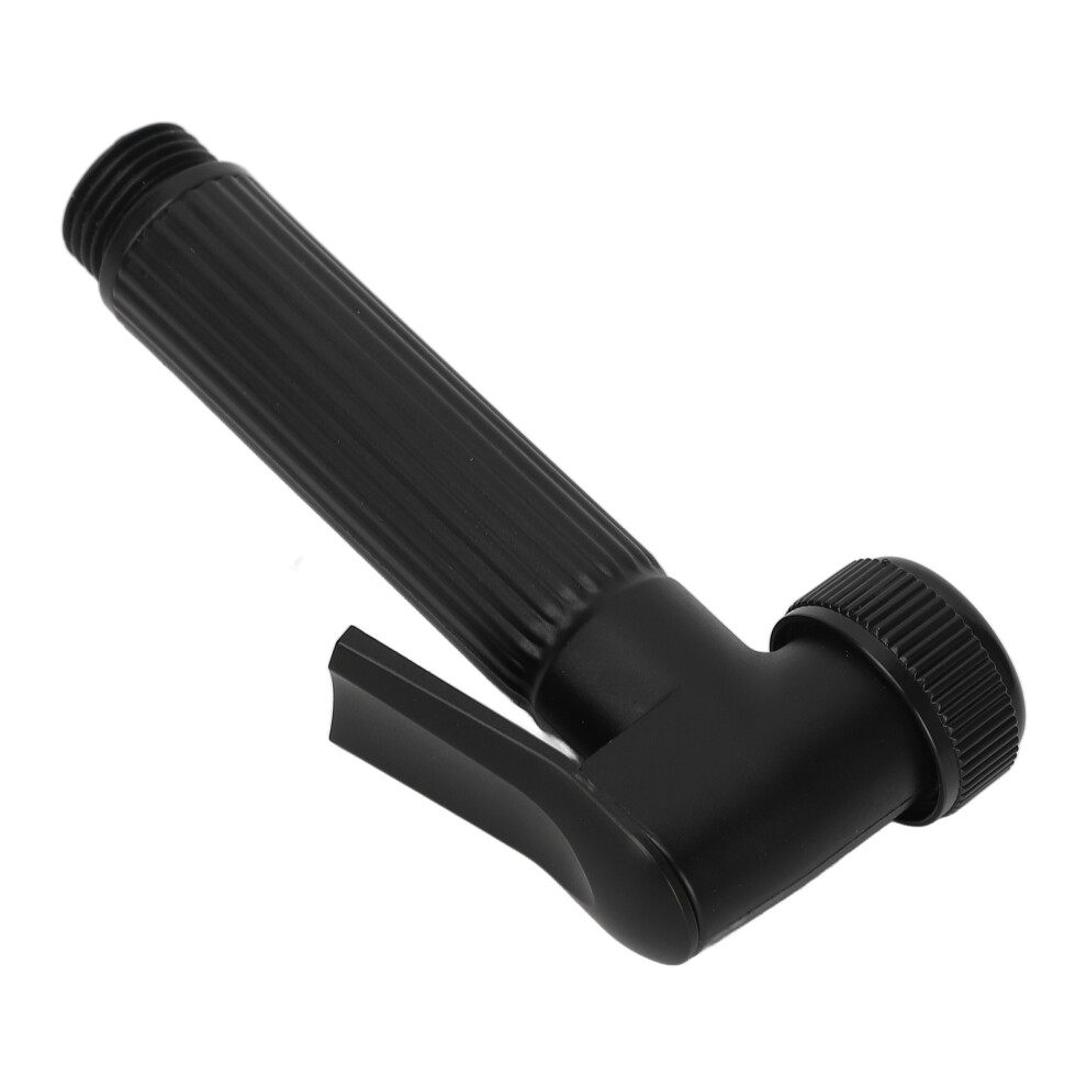 Black 304 Stainless Steel Bidet Sprayer Head Handheld Press Type For Toilet 9491352677889