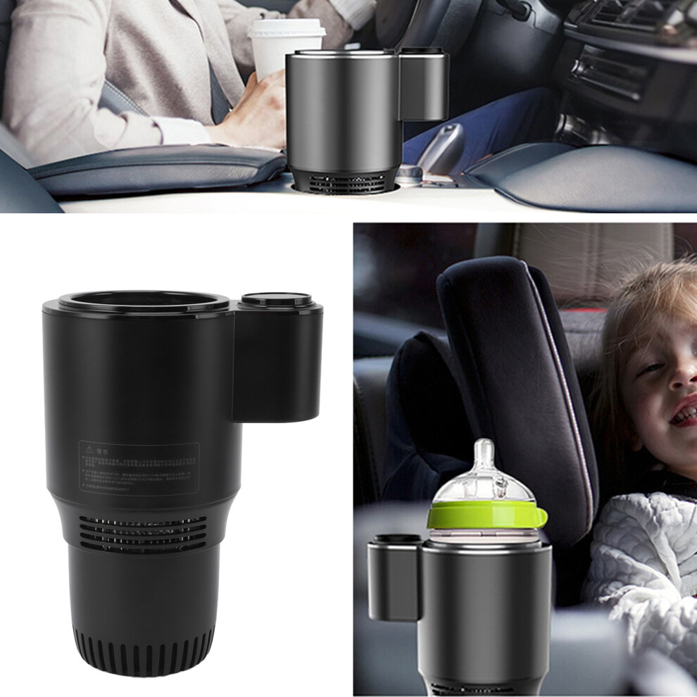 Durable 12V Car Beverage Cooler Warmer - Compact & Efficient 4691352678755