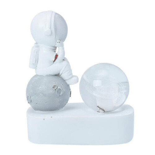 Astronaut Crystal Ball Decor - Space Theme Gift for Home Office Decoration